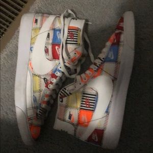Nike blazer patchwork